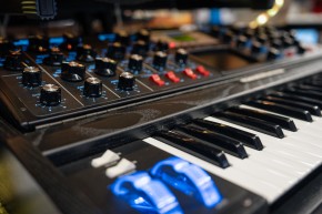 Moog Voyager Black Edition 50 Year Aniversary Occasion