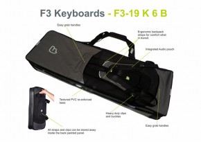 Fusion Bag Keyboard 6 (61-76 Tasten) schwarz