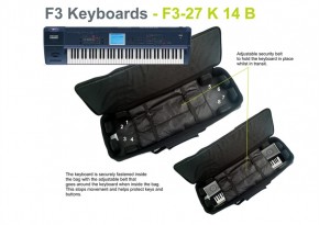 Fusion Bag Keyboard 14 (76 - 88 Tasten) schwarz
