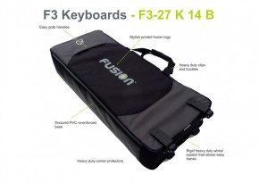 Fusion Bag Keyboard 16 (76 - 88 Tasten) schwarz