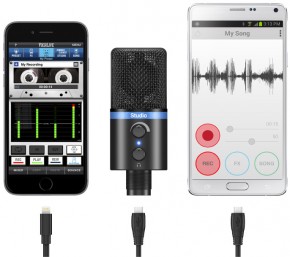 IK Multimedia iRig Mic Studio schwarz