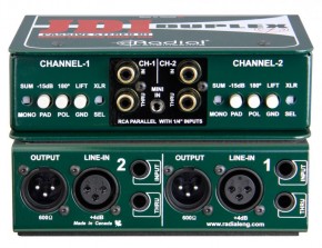 Radial Engeneering - JDI Duplex - Passive Stereo DI