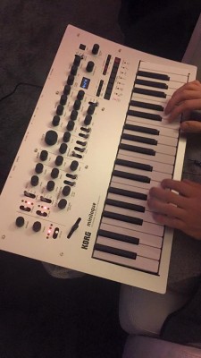 Korg MiniLogue 4 voice analog silver