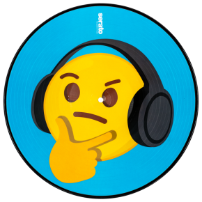 Serato Performance Series Control Vinyl, Emoji #4 Thinking/Crying