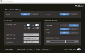 Tascam US-2x2HR